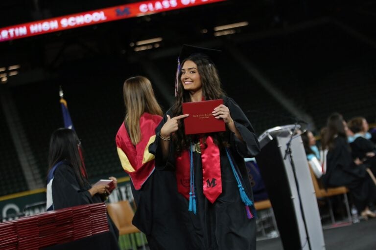Graduates from Martin High School