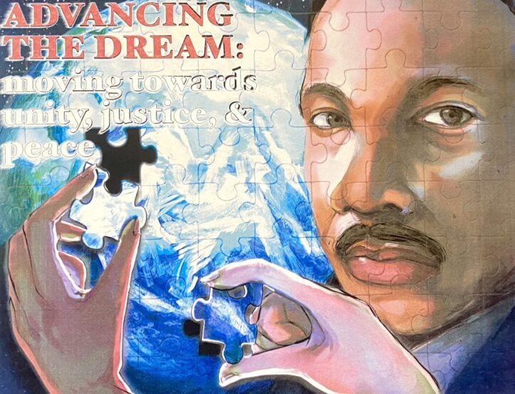 2nd place winner in MLK Art Contest