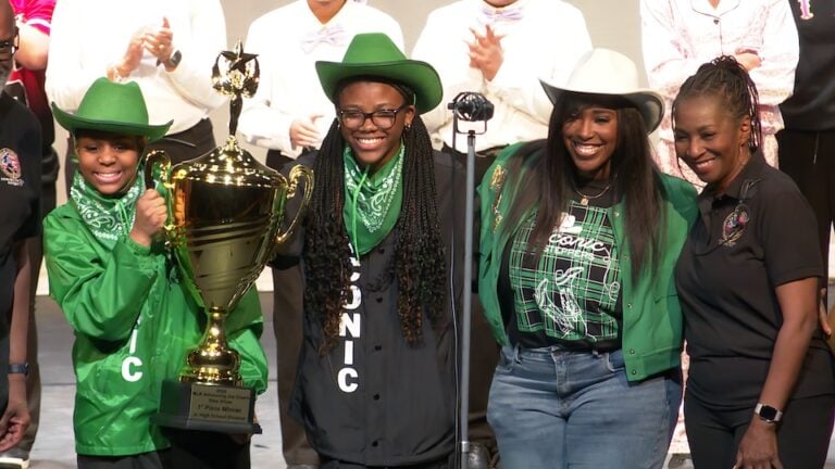 Watch students perform during MLK Celebration