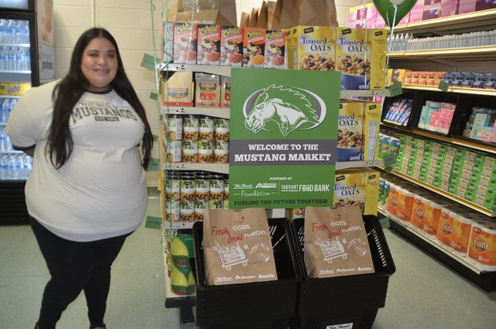 Mustang Food Pantry at Nichols Junior High