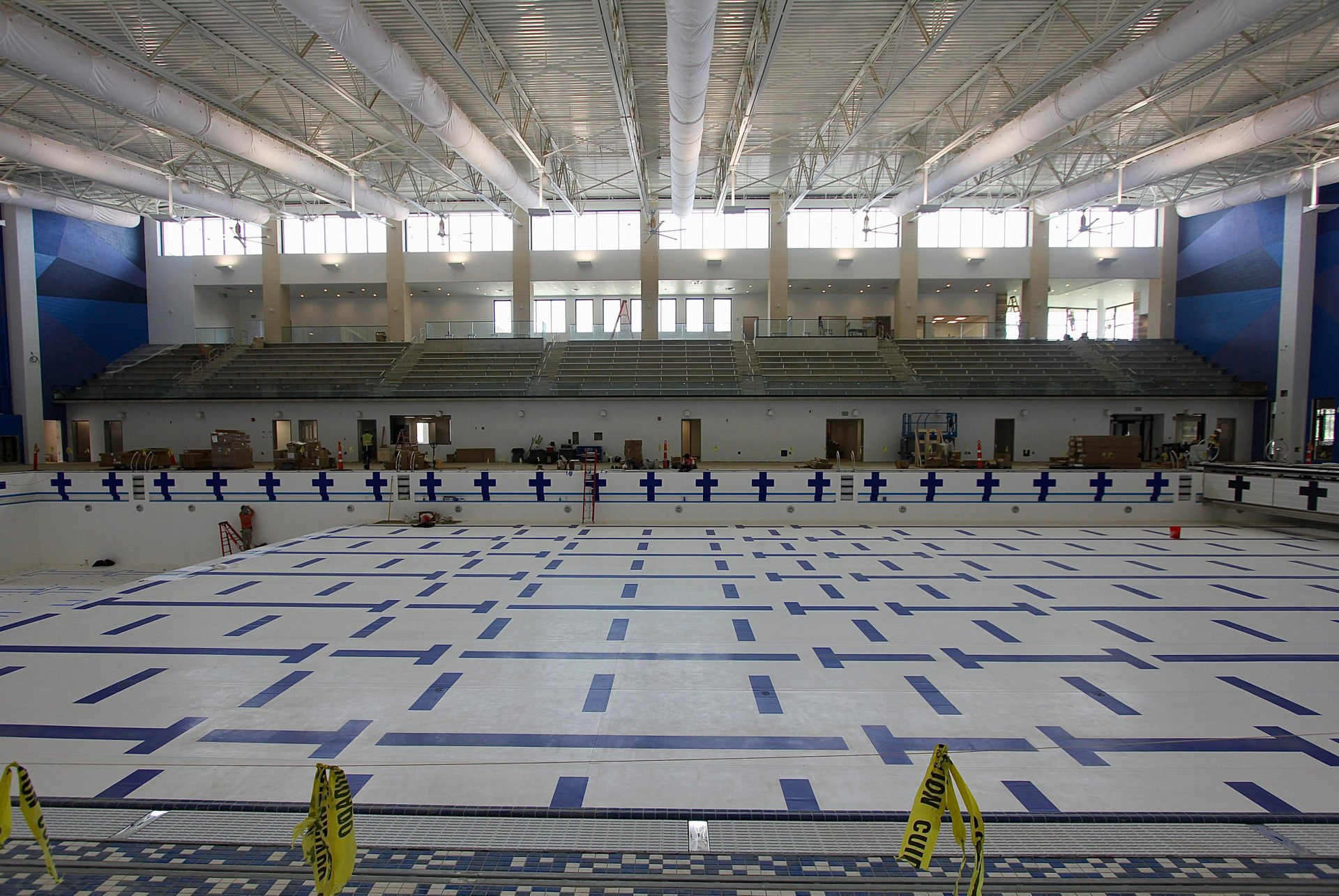 New Arlington ISD pool almost ready for water