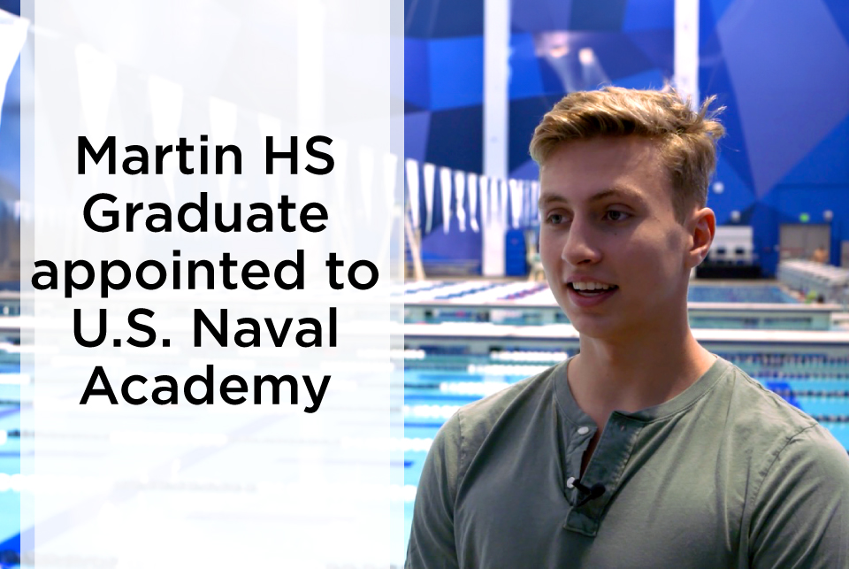 Naval Academy - Martin High School graduate and future Naval Academy midshipman Owen Hulme
