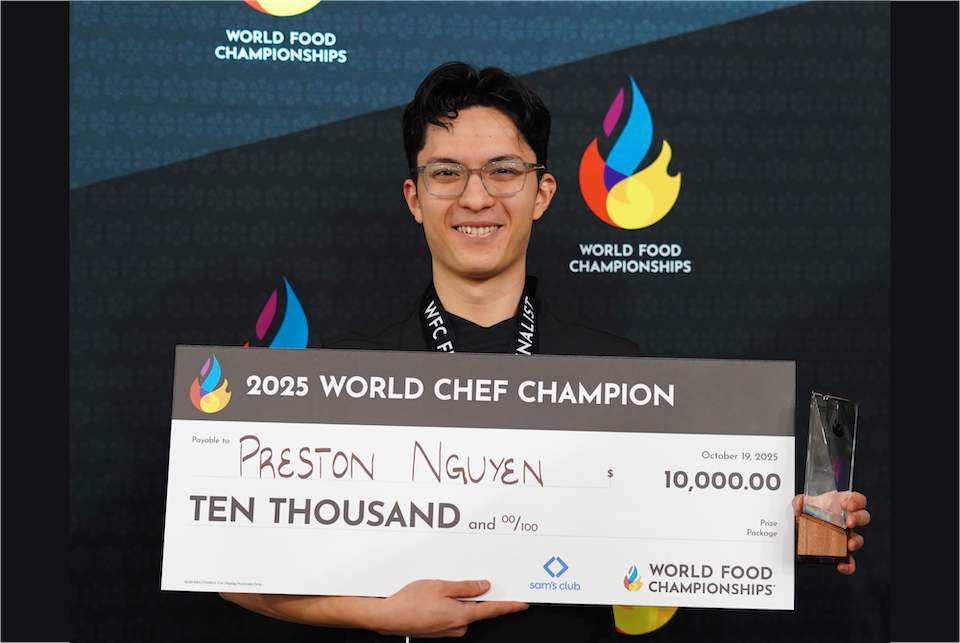 Arlington ISD grad wins World Food Championships again