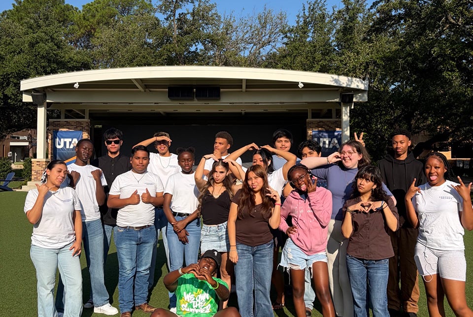 High school students experience college through UTA’s Quest for Community program
