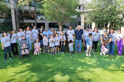 Arlington ISD students build confidence during White Cane Safety Day