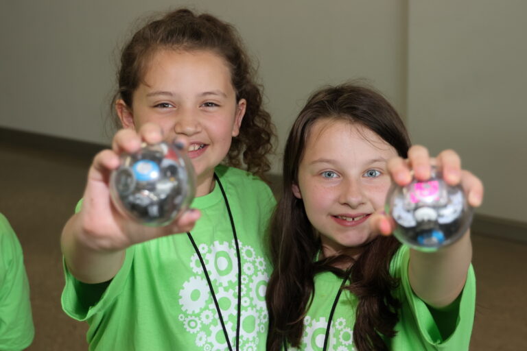 students at Camp Innovation