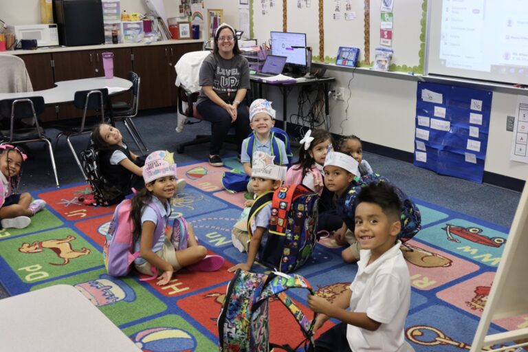 First day of school - district tour