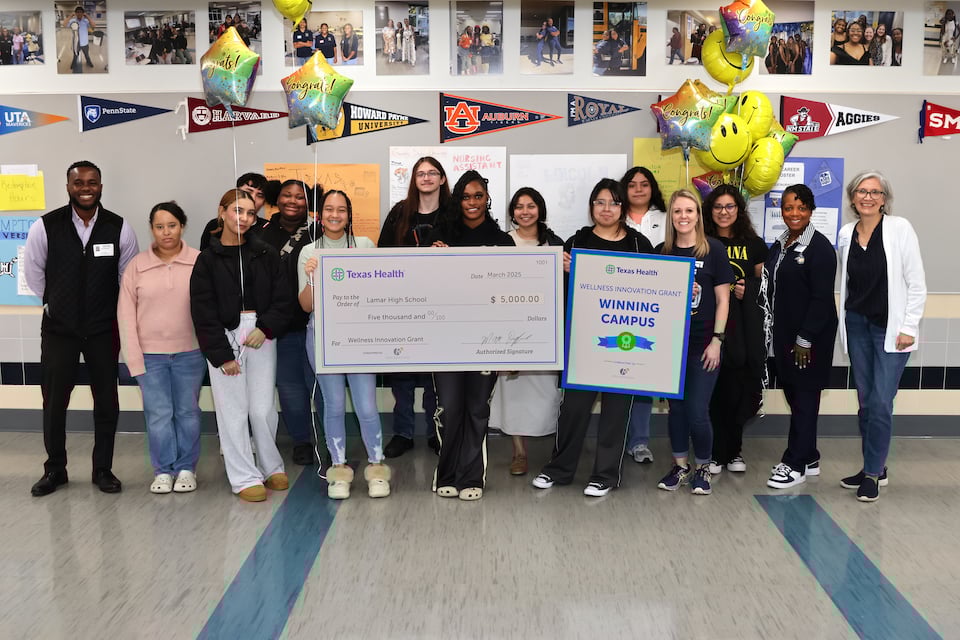 Lamar and Martin high schools win wellness grants
