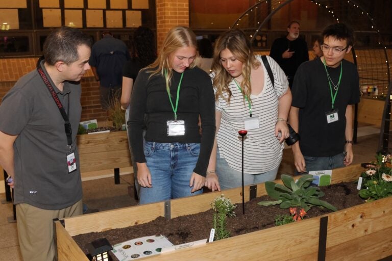 Martin High School celebrates reimagined courtyard