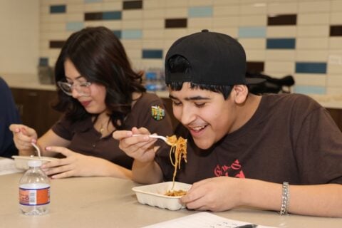 Culinary students taste-test menu items in first phase of By Students 4 Students program