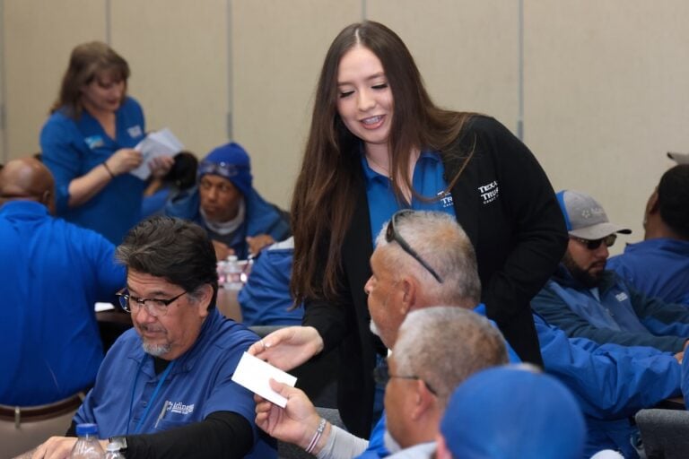 Texas Trust surprises Arlington ISD facilities team with thank-you notes