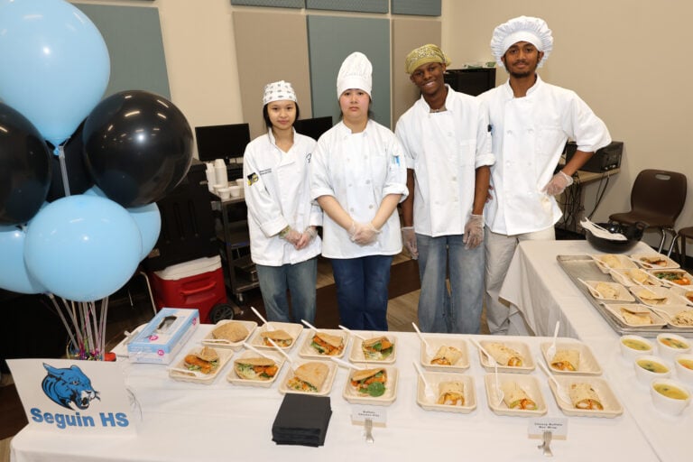 Students present culinary creations in lunch menu competition