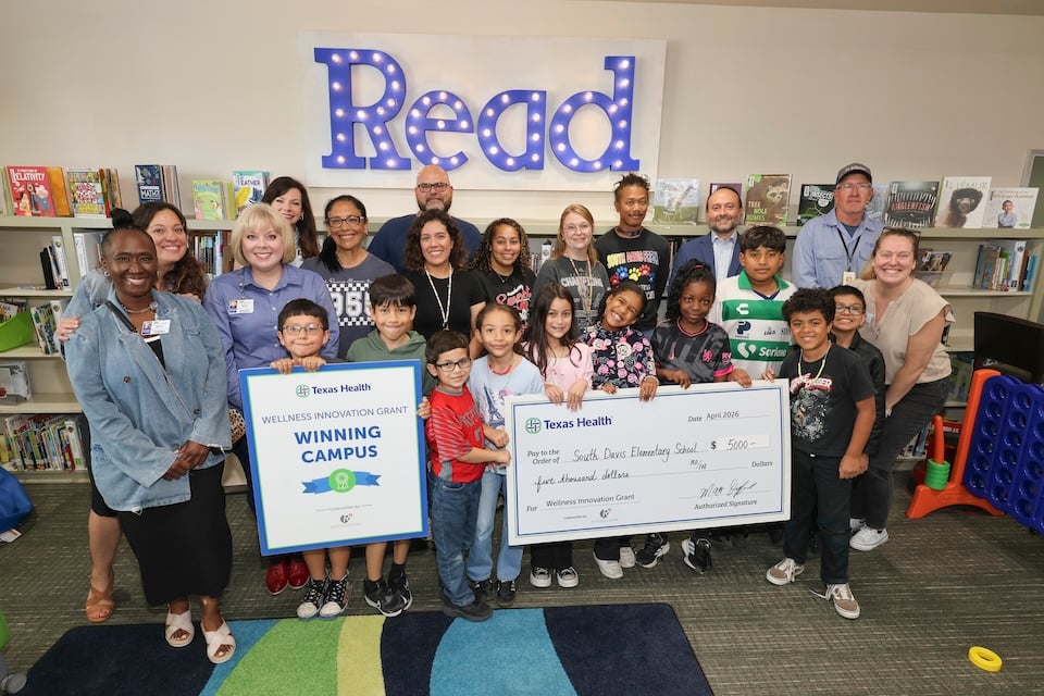 Texas Health Wellness Innovation Grant winner - South Davis