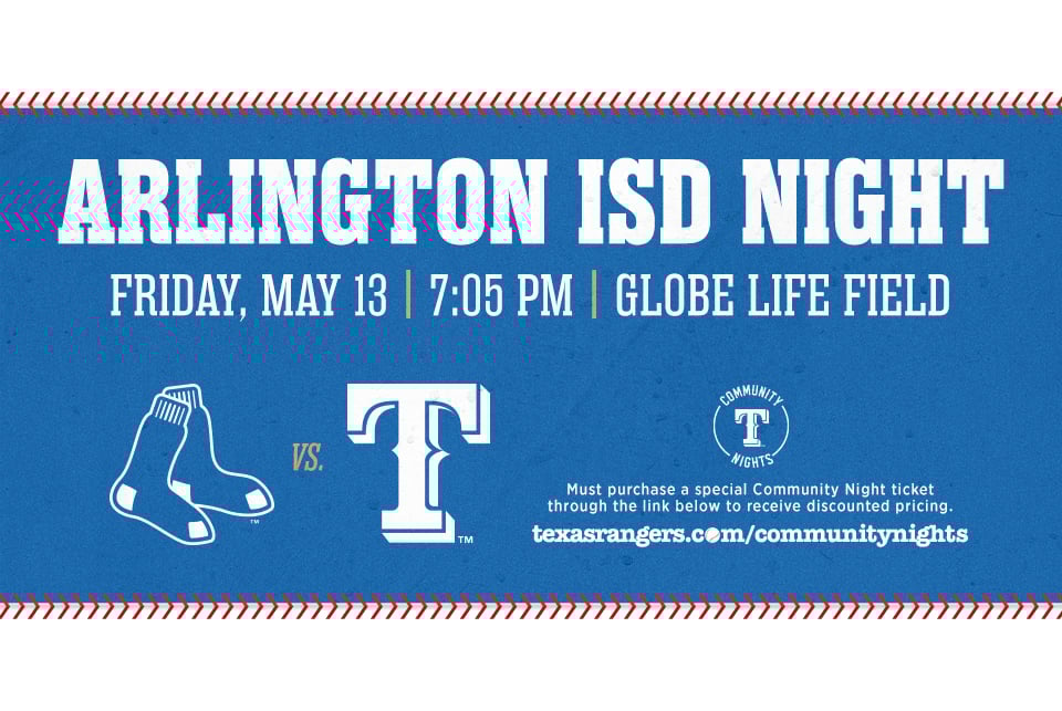 Arlington ISD Night at the Rangers