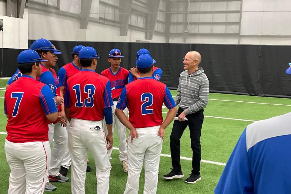 Texas Rangers legends inspire Sam Houston baseball team » Arlington ISD