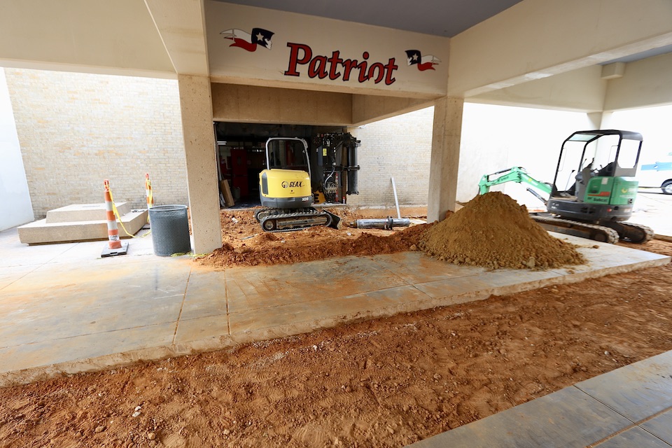 Shackelford Junior High construction
