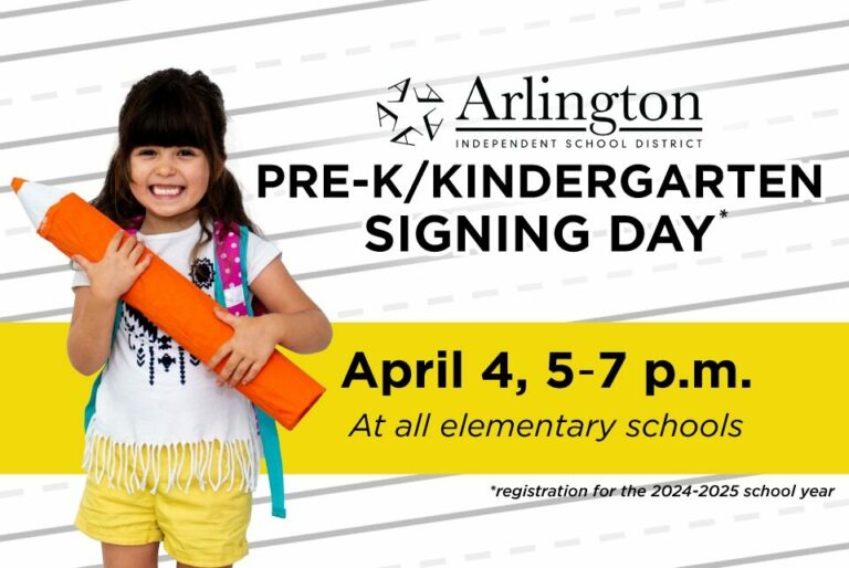 Pre-K and Kindergarten Signing Day