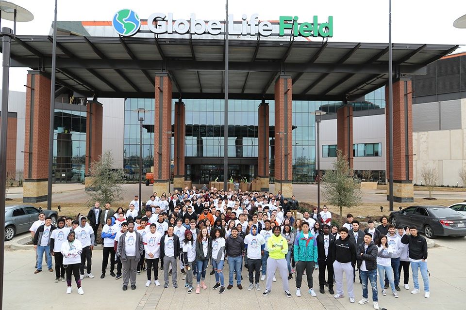 Arlington ISD Students Help Globe Life Field Flush out &hellip;