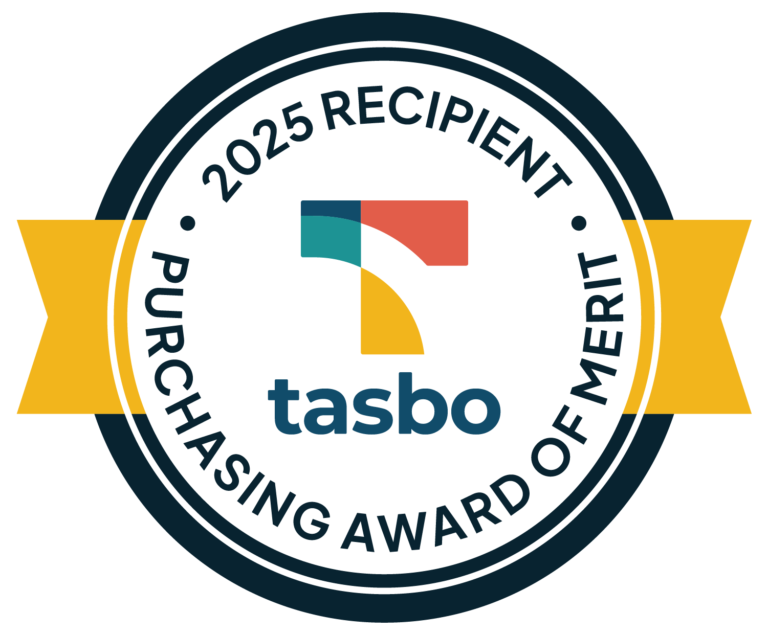 TASBO. 2025 Recipient. Purchasing Award of Merit.
