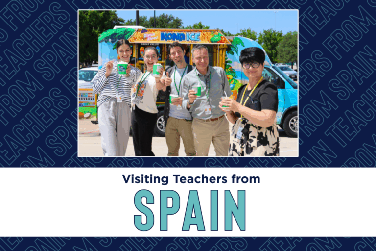 Teachers from Spain blog graphic Arlington ISD welcomes teachers from Spain
