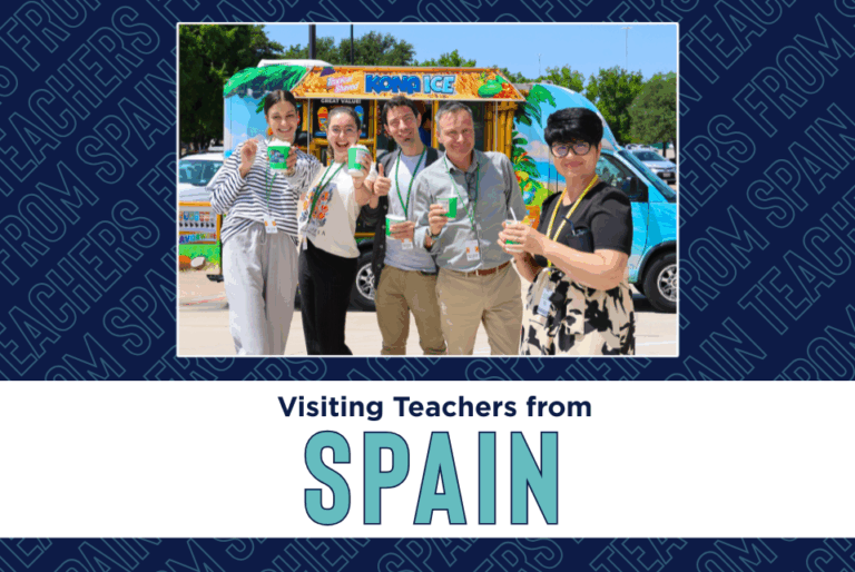 Teachers from Spain blog graphic Arlington ISD welcomes teachers from Spain