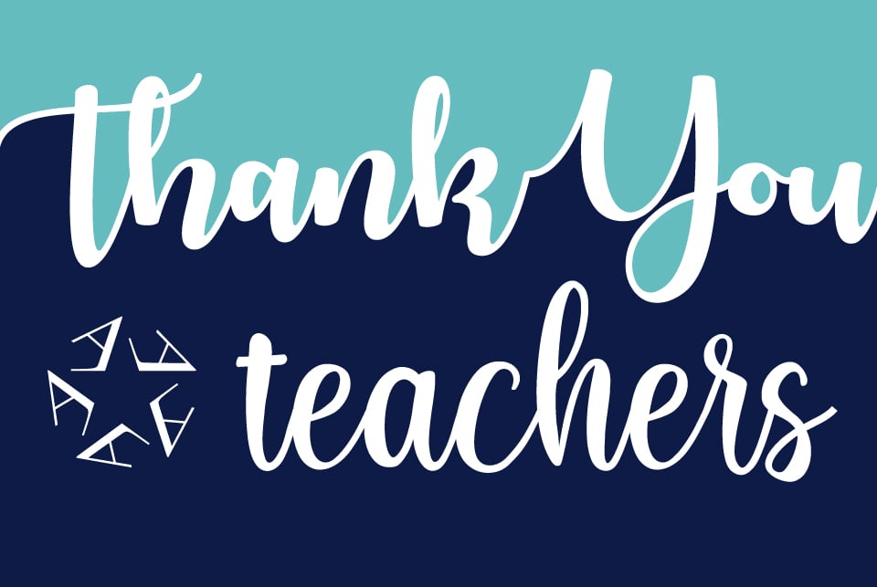Thank you teachers!
