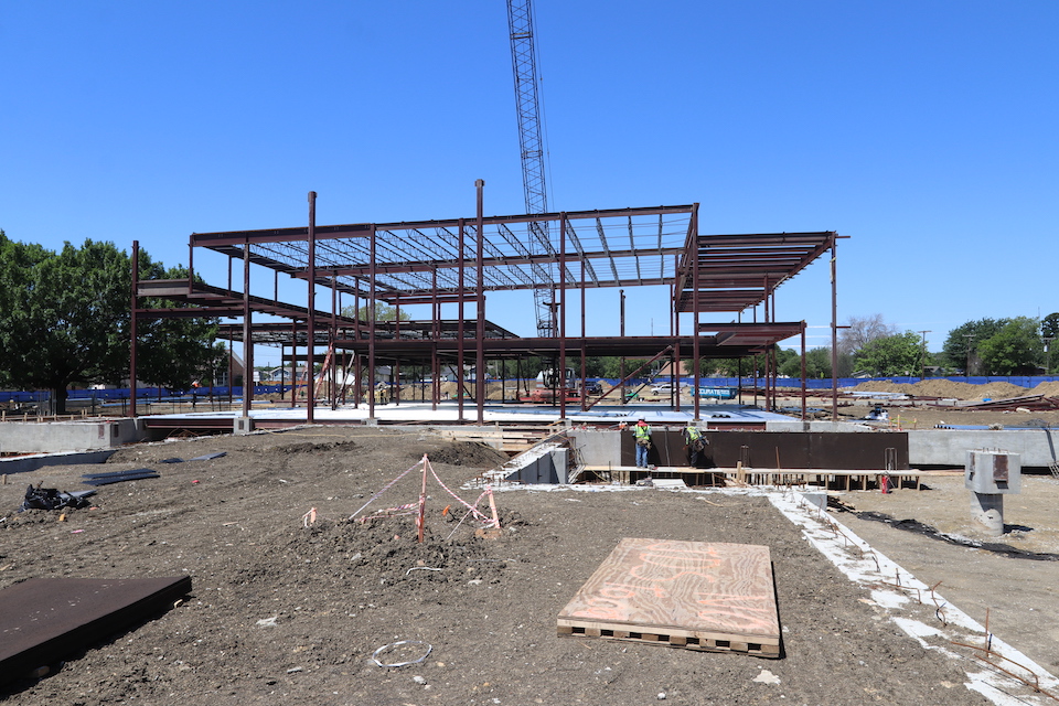 New Thornton Elementary construction