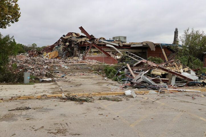 Thornton Elementary demolition
