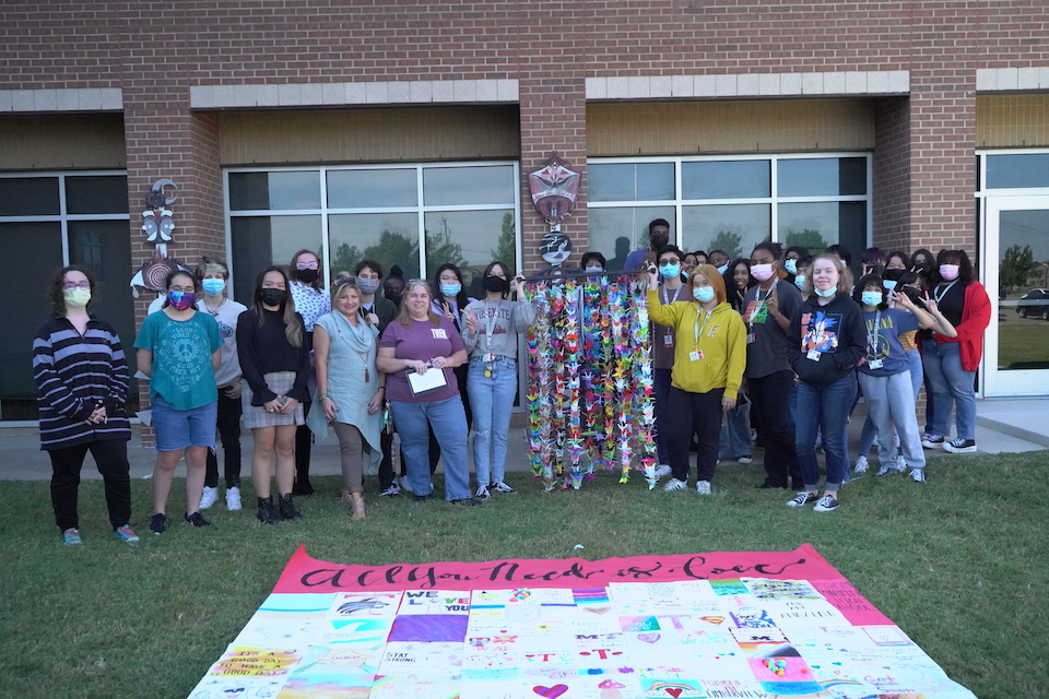 Martin HS art students visit Timberview High School