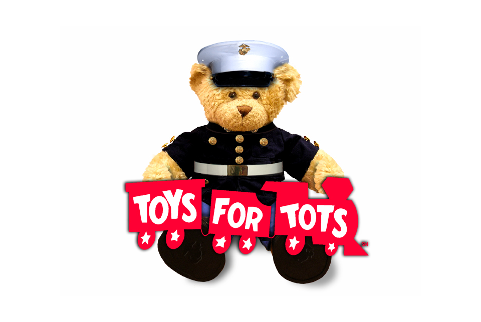 Arlington kids Toys for Tots Donation