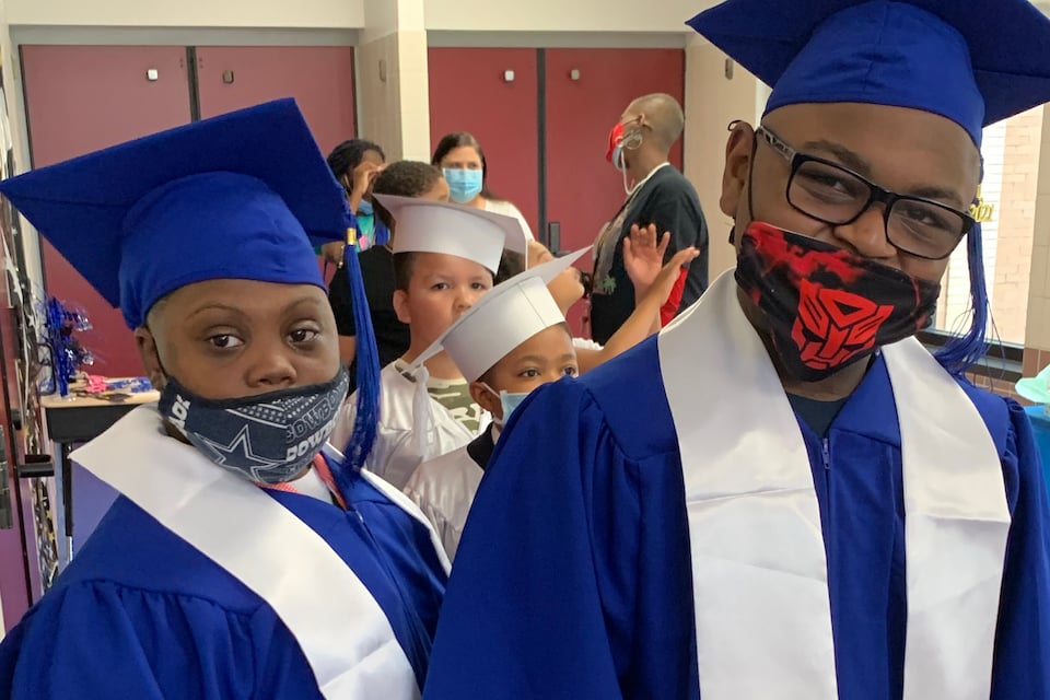Alternate curriculum friends graduate