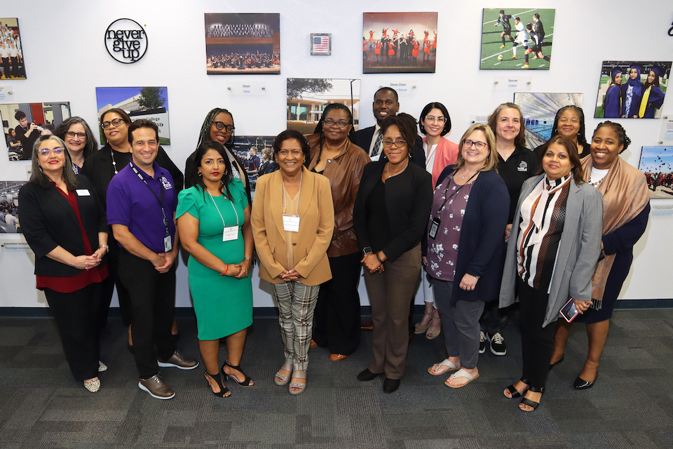 Trinidad and Tobago delegation visit the Arlington ISD Multilingual Welcome Center