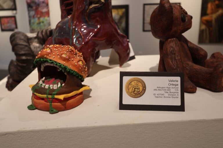 High School students honored as top artists in Texas - piece by Valerie Orgega