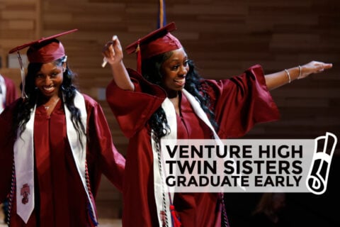 Twins graduate early from Venture High School