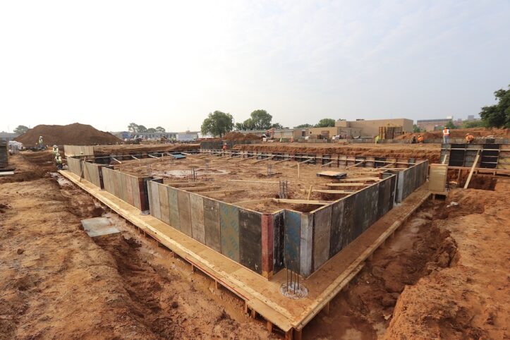 New Webb Elementary under construction