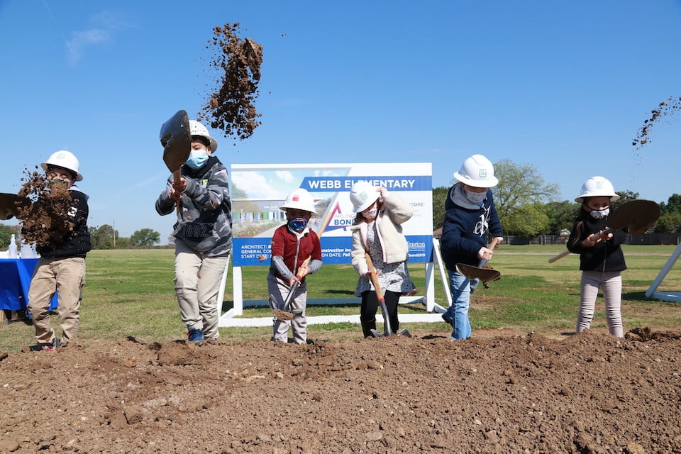 Webb Elementary groundbreaking