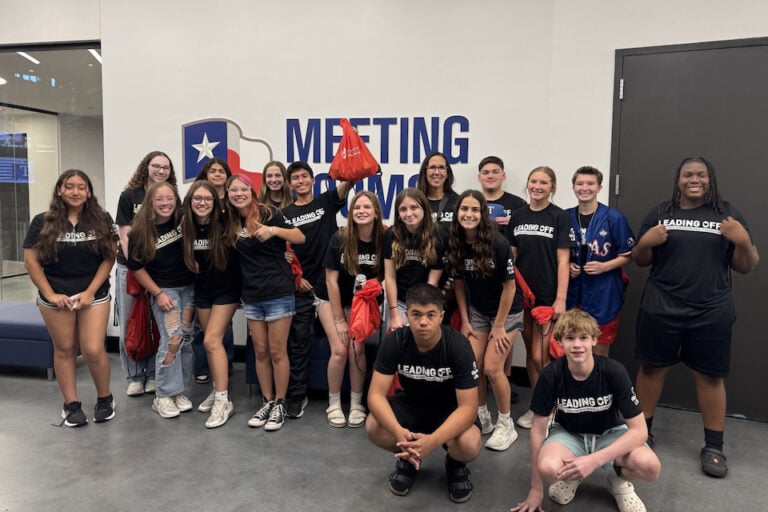 Young JH 3 Leading Off Program marks 10 years of inspiring Arlington ISD students