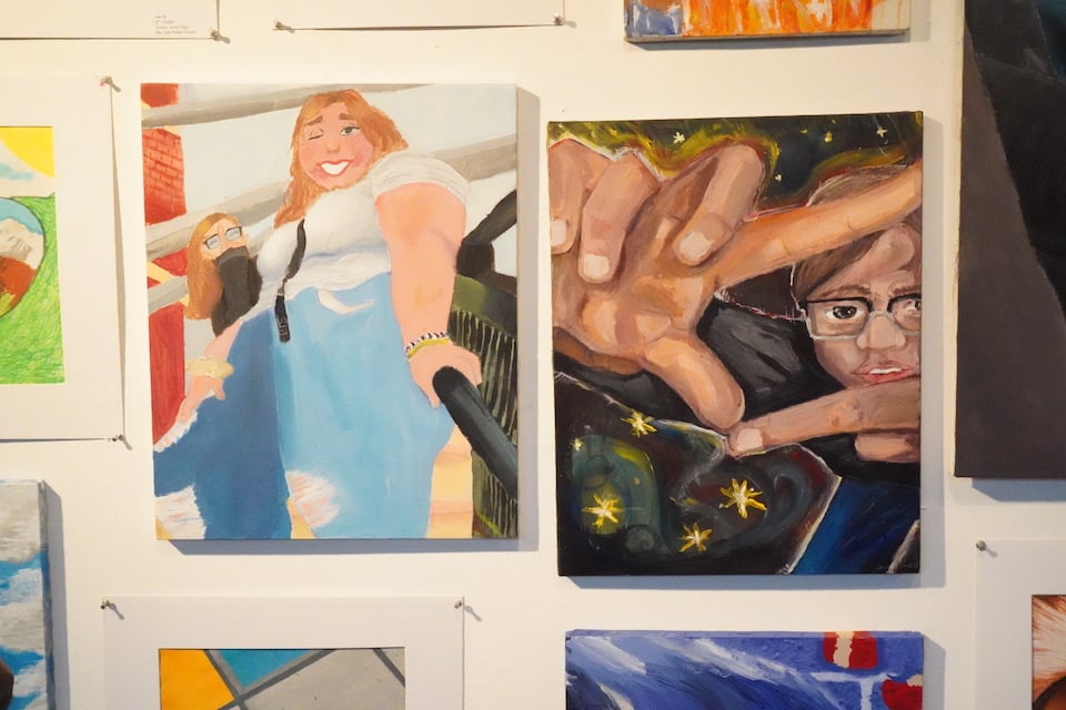 Art - Youth Art Month show at Arlington Museum of Art