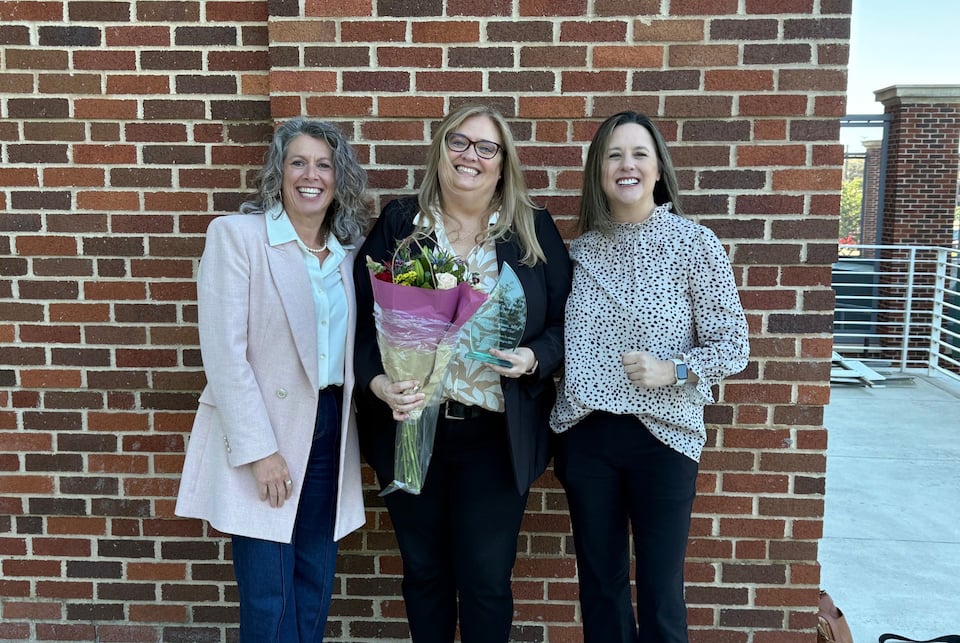 Krista McCown honored for work in literacy education
