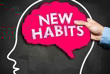 New Habits Brain Illustration