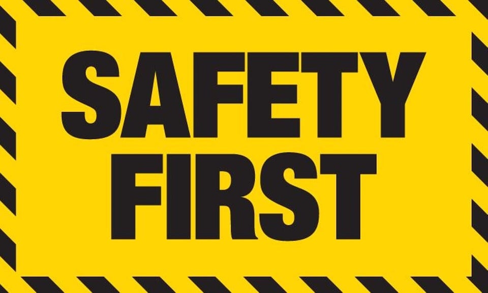 Reducing injuries is priority number one Safety first