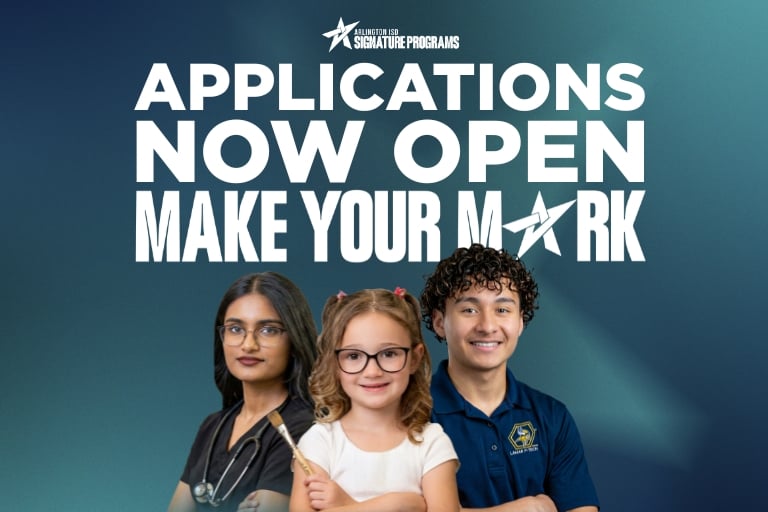 Signature Programs Application are now open.