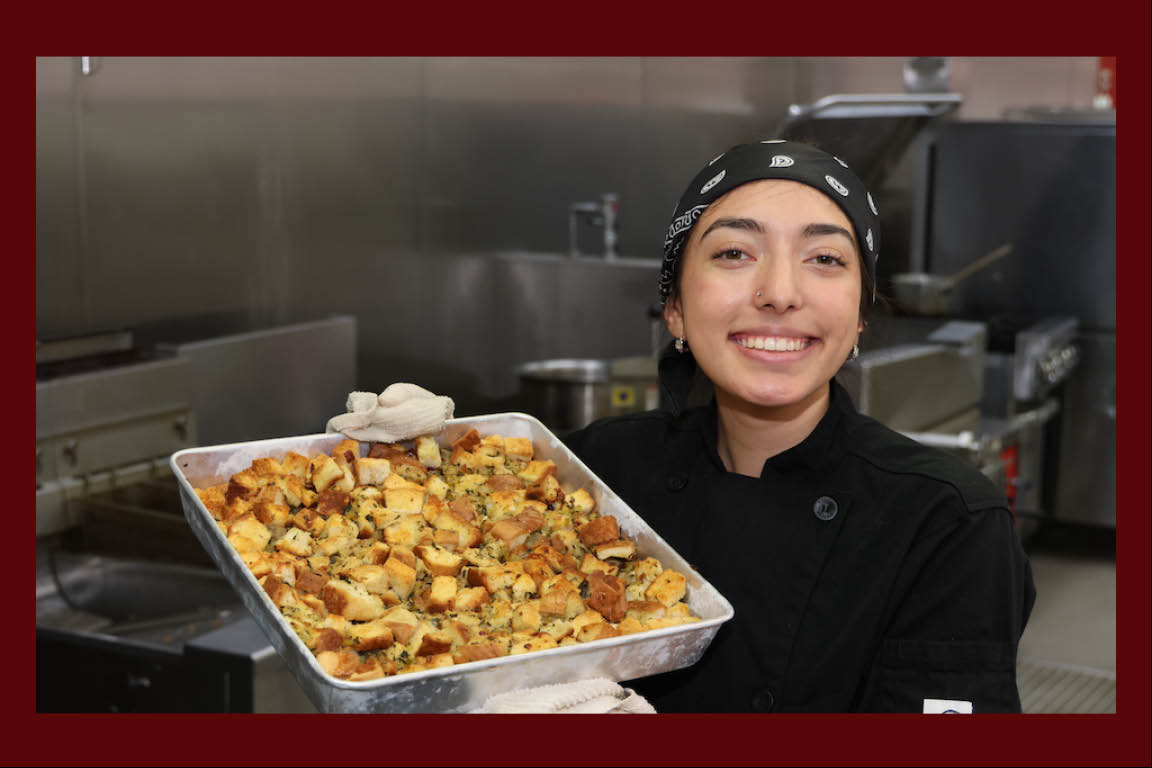 homemade stuffing recipe with Gaby Berea