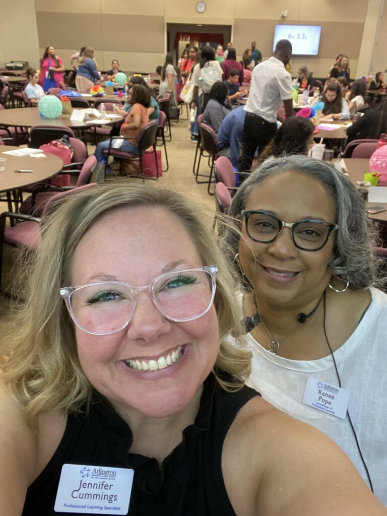 summer mentors program - Cummings and Pope from professional learning department