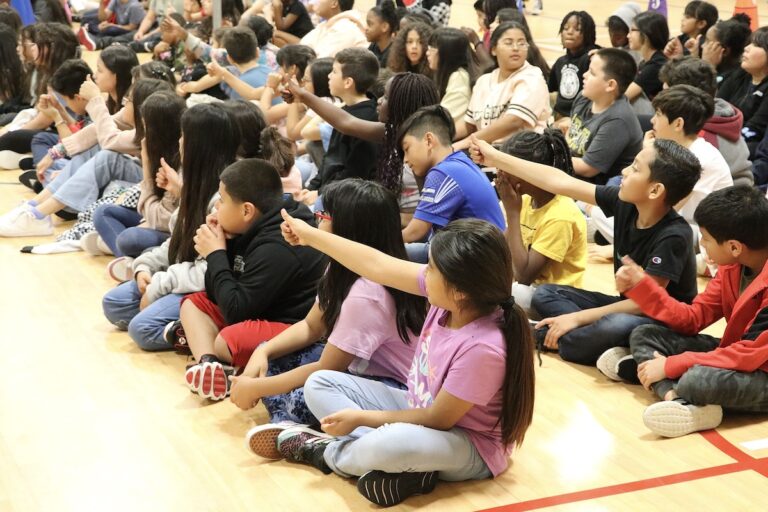 eclipse presentation at Burgin Elementary