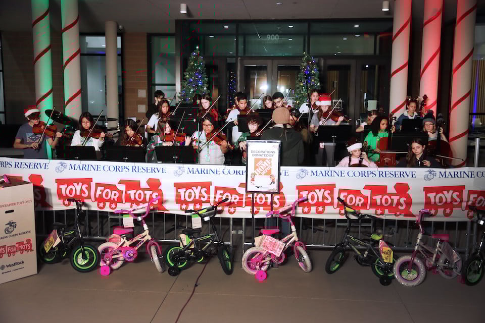 Toys for Tots event