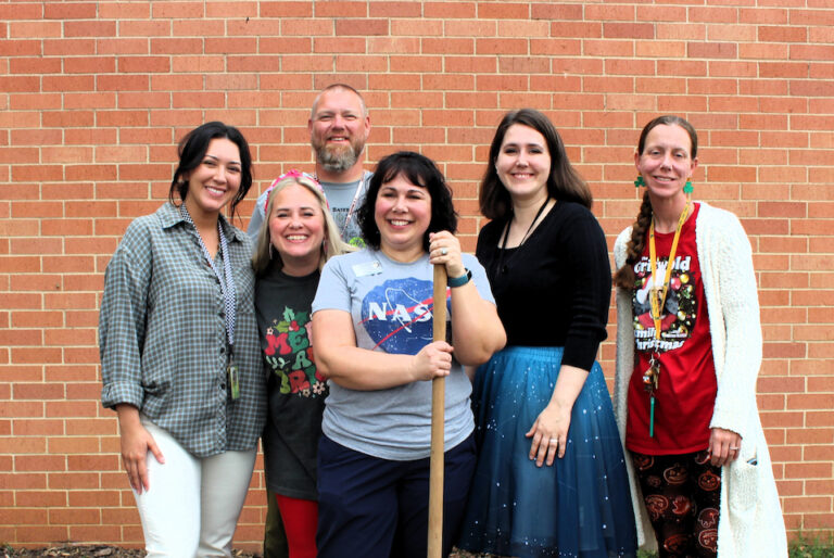 tree seedling that orbited the moon in NASA spaceship planted at Young Junior High